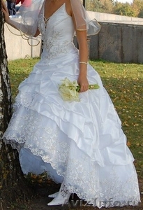 Свадебное платье счастливое эксклюзивное - Изображение #1, Объявление #50538