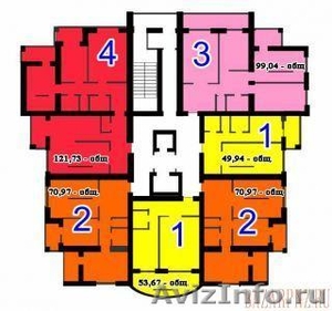 Продаю 1, 3, 4-комнатные квартиры по ул. Суворова, ЖК «Зодиак» - Изображение #2, Объявление #312031
