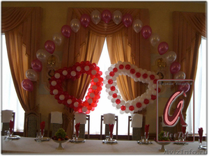 Оформление гелеыми шарами!Свадьбы,выпускные!!! - Изображение #3, Объявление #579703