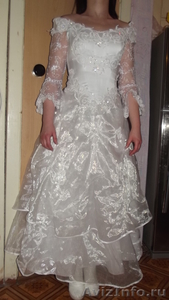 Продам красивое,элегантное свадебное платье - Изображение #1, Объявление #616898