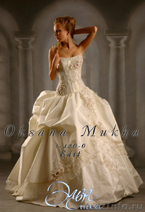 Свадебное платье от известного Оксаны Мухи - Изображение #1, Объявление #606432